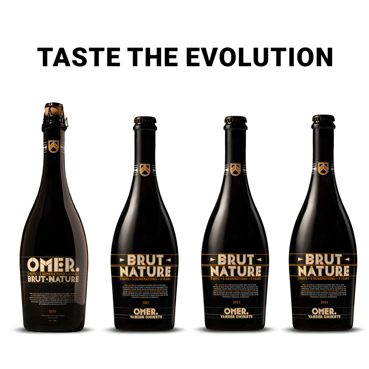 Pack Brut Nature Évolution : 2020, 2021, 2022 & 2023