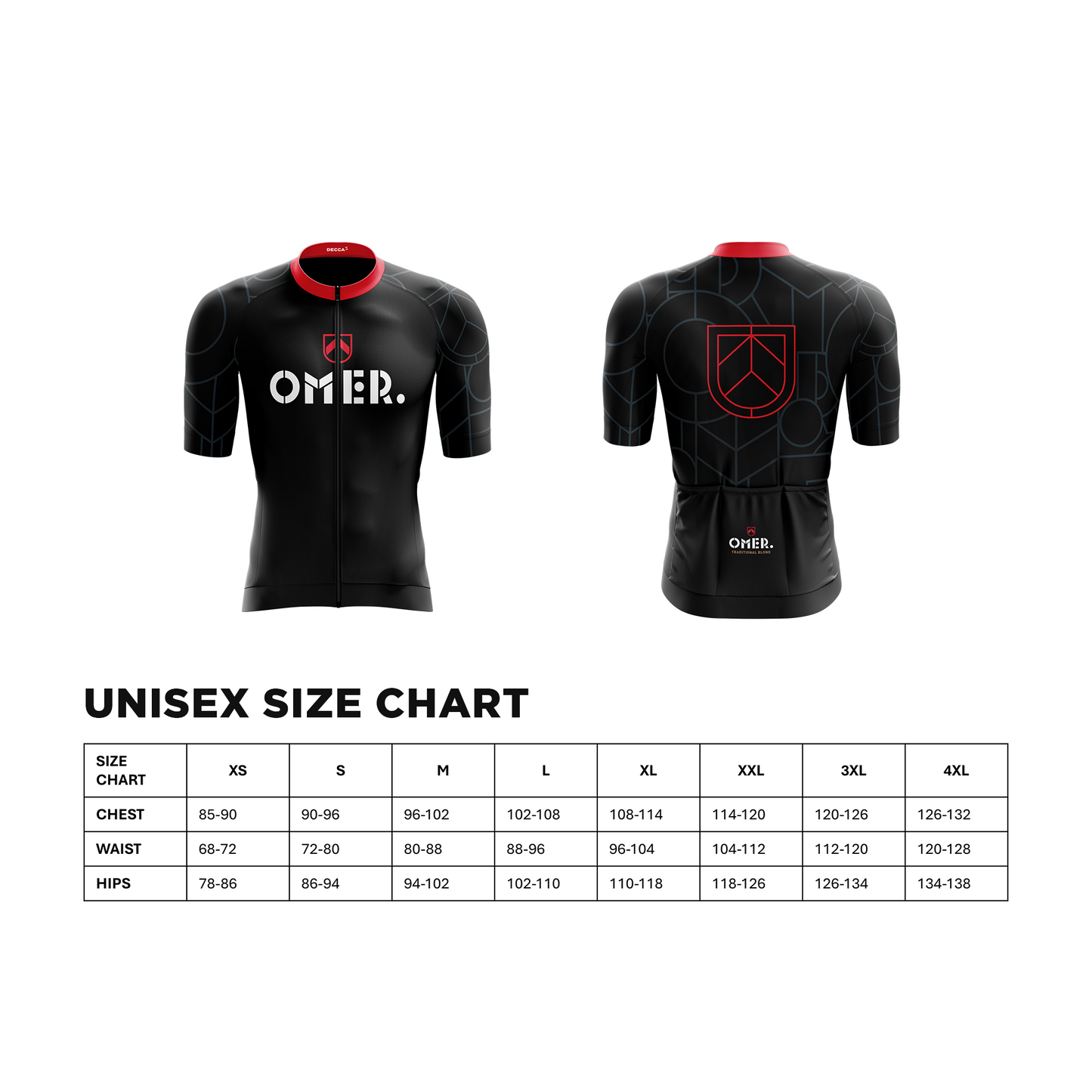 OMER. Maillot de cyclisme