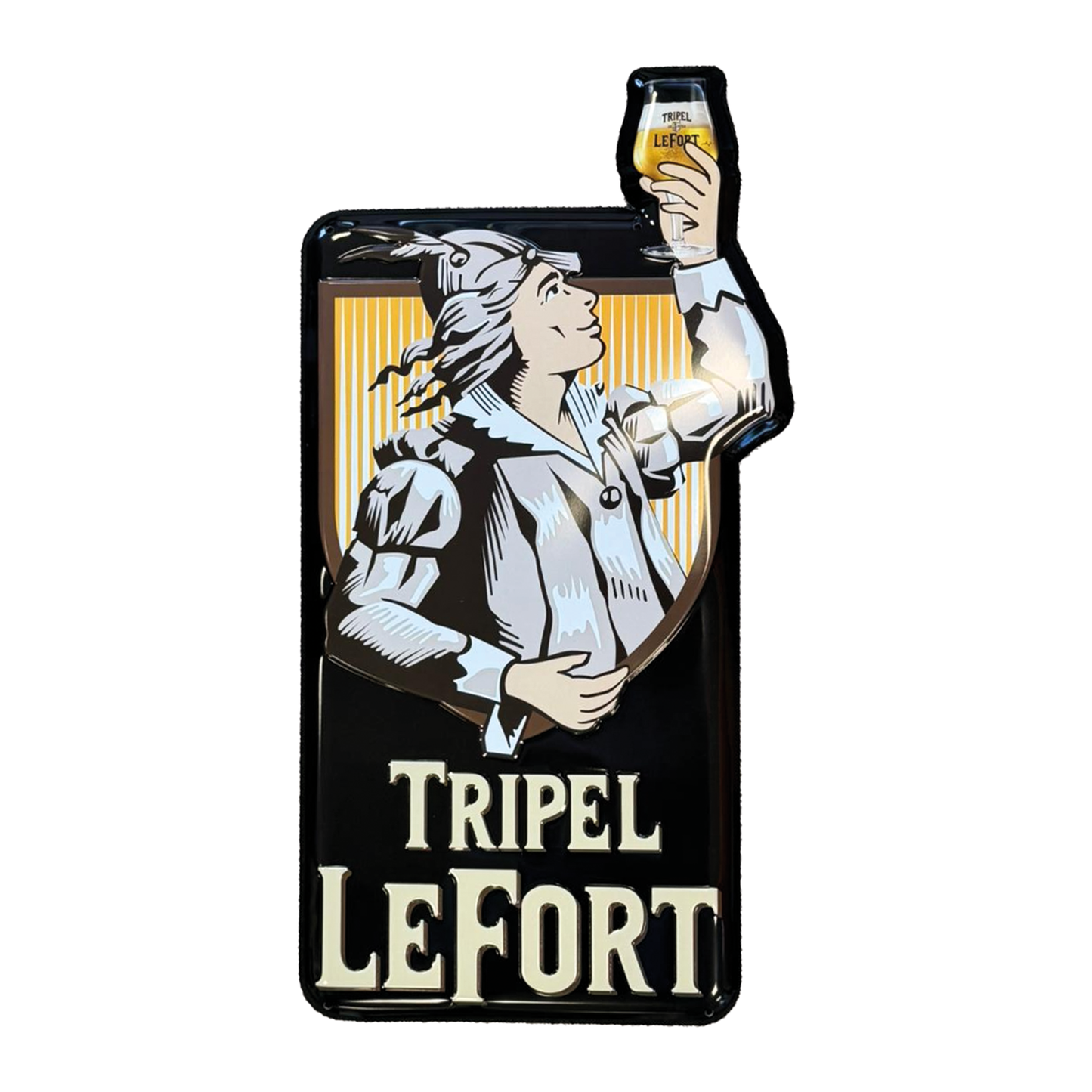 Aluminium paneel Tripel LeFort