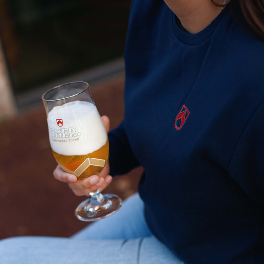 OMER. SWEATER | NAVY BLAUW