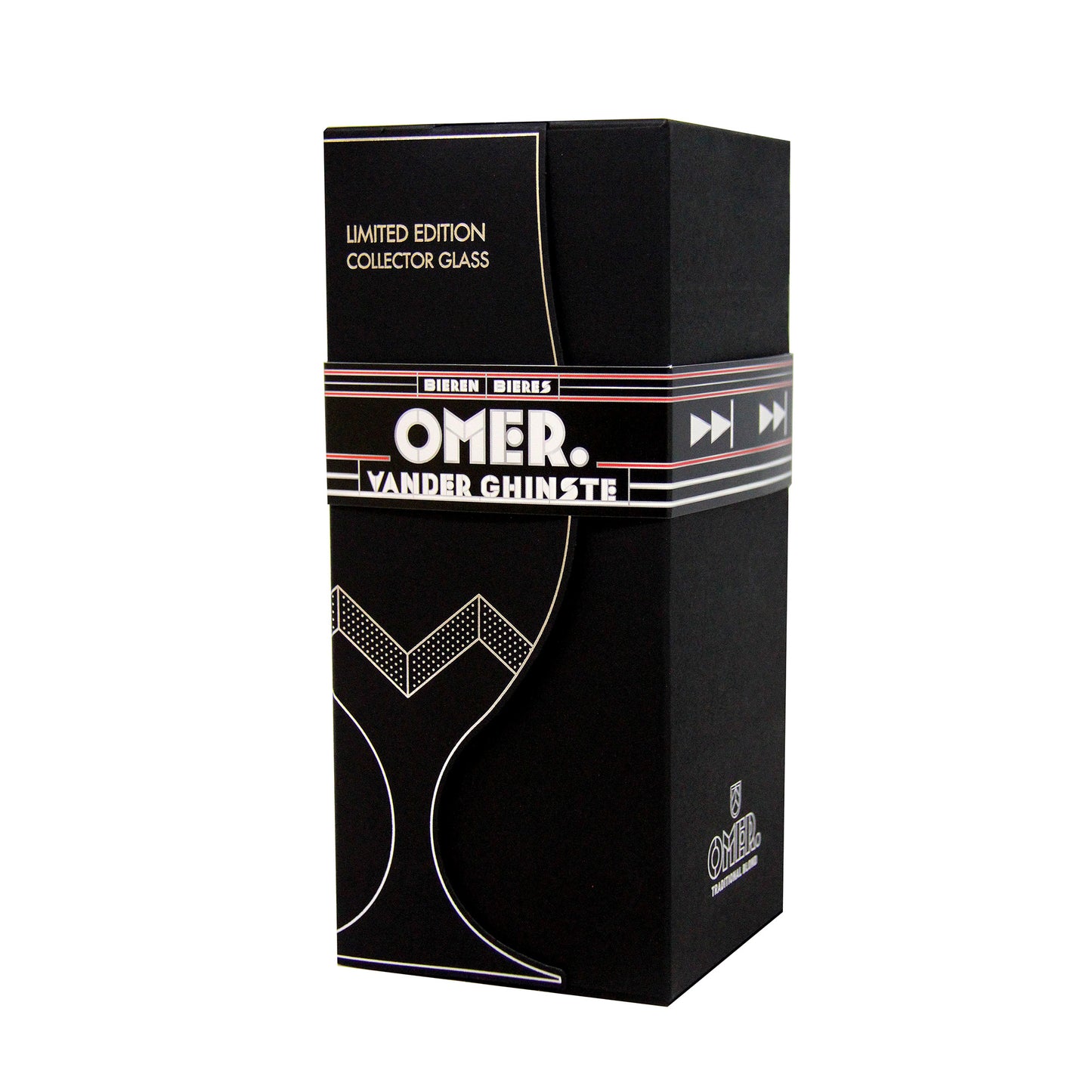 Verre rétro OMER. Traditional Blond 33cl (Edition Limitée)