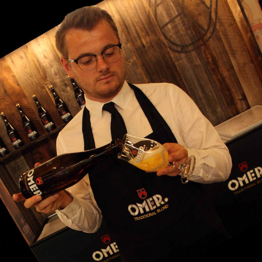 Tablier OMER. Traditional Blond