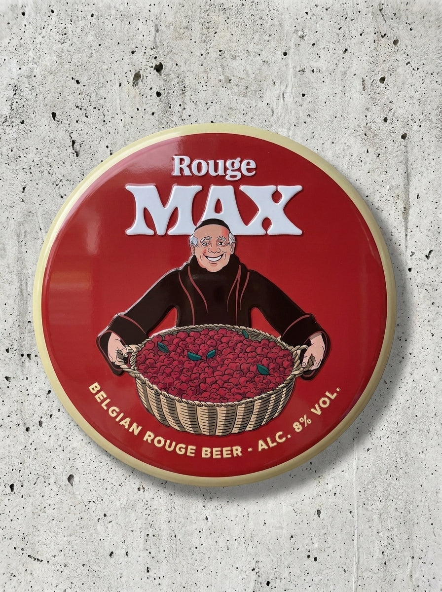 Rouge Max Alu plaat rond