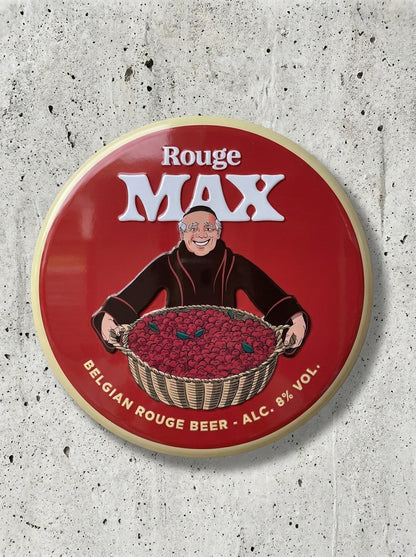Rouge Max Alu plaat rond