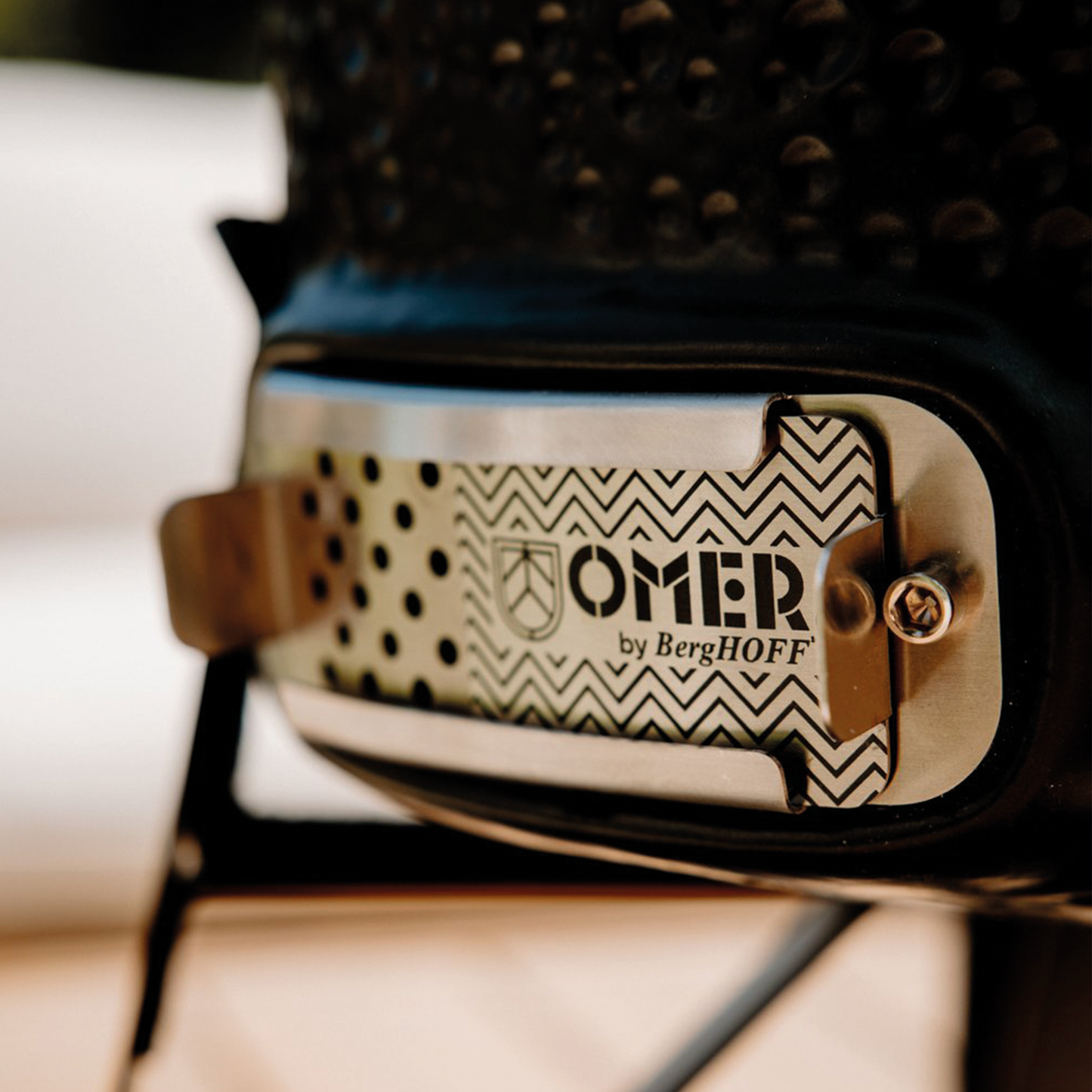 OMER. Keramische BBQ Antraciet 33cm by BergHOFF