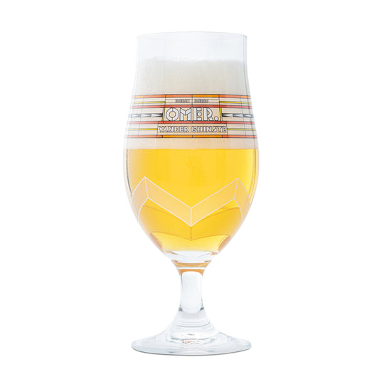 Verre rétro OMER. Traditional Blond 33cl (Edition Limitée)