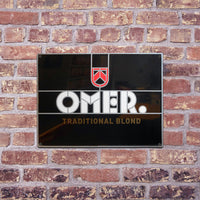 Aluminium paneel OMER. Traditional Blond muur